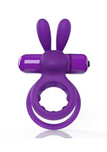 Load image into Gallery viewer, Screaming O 4b Ohare Vibrating Cock Ring - Grape/Purple