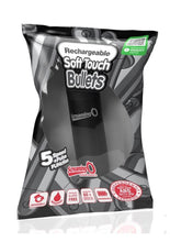 Load image into Gallery viewer, Screaming O Soft Touch Rechargeable Bullet - Black
