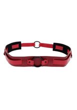 Load image into Gallery viewer, Sex and Mischief Ex's Andamp; Oh's Bound and Belted - Black/Red