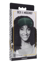 Load image into Gallery viewer, Sex and Mischief Indica Blindfold - Green