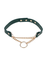 Load image into Gallery viewer, Sex and Mischief Indica Day Collar - Gold/Green