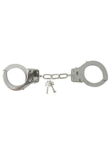 Load image into Gallery viewer, Sex and Mischief Metal Handcuffs
