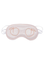 Load image into Gallery viewer, Sex and Mischief Peaches N Creame Blindfold - Ivory/Orange