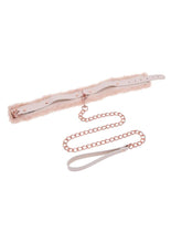 Load image into Gallery viewer, Sex and Mischief Peaches N Creame Fur Collar Andamp; Leash