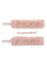 Load image into Gallery viewer, Sex and Mischief Peaches N Creame Fur Handcuffs