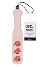 Load image into Gallery viewer, Sex and Mischief Peaches N Creame Paddle - Ivory/Orange