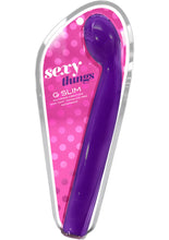 Load image into Gallery viewer, Sexy Things G Slim G-Spot Vibrator - Purple