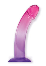 Load image into Gallery viewer, Shades Smoothie Dildo with Suction Cup - Purple - 8.25in