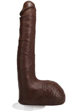 Load image into Gallery viewer, Signature Cocks Ricky Johnson Dildo - Chocolate - 10in
