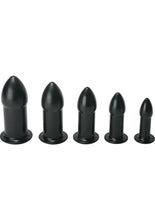 Load image into Gallery viewer, Size Matters Ease-In Anal Dilator Kit - Black