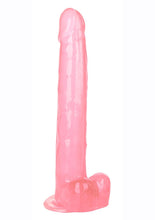 Load image into Gallery viewer, Size Queen Dildo with Balls - Pink - 12in