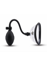 Load image into Gallery viewer, Size Up Classic Pussy Pump with Two Chambers - Black/Clear