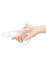 Load image into Gallery viewer, Size Up Clear View Vibrating Penis Extender