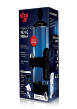 Load image into Gallery viewer, Size Up Vibrating Trigger Penis Pump