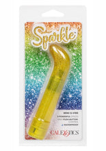 Load image into Gallery viewer, Sparkle Mini G Vibrator - Yellow