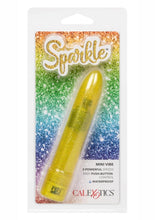 Load image into Gallery viewer, Sparkle Mini Vibrator - Yellow