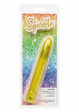 Load image into Gallery viewer, Sparkle Slim Vibrator - Yellow
