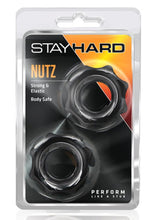 Load image into Gallery viewer, Stay Hard Nutz Cock Ring - Black