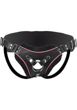 Load image into Gallery viewer, Strap U Flamingo Low Rise Strap-On - Black/Pink