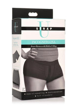 Load image into Gallery viewer, Strap U Incognito Boxer Harness with Hidden O-Ring - Black - XXLarge