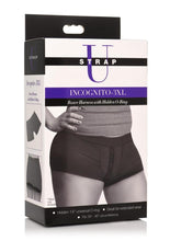 Load image into Gallery viewer, Strap U Incognito Boxer Harness with Hidden O-Ring - Black - 3XLarge