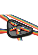 Load image into Gallery viewer, Strap U Ride The Rainbow Universal Strap-On Harness - Multicolor/Rainbow