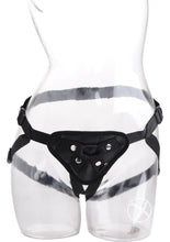 Load image into Gallery viewer, Strap U Sutra Fleece Lined Strap-On with Bullet Pocket - Black