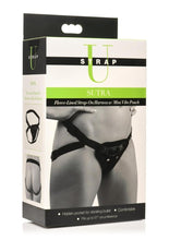 Load image into Gallery viewer, Strap U Sutra Fleece Lined Strap-On with Bullet Pocket - Black