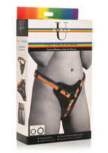 Load image into Gallery viewer, Strap U Take The Rainbow Universal Harness - Multicolor/Rainbow