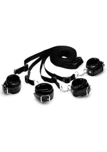 Load image into Gallery viewer, Strict Bed Restraint Kit - Black