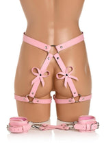 Load image into Gallery viewer, Strict Bondage Harness with Bows