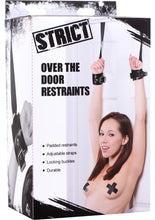Load image into Gallery viewer, Strict Over The Door Restraints - Black