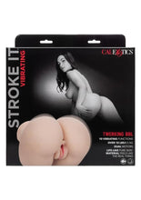 Load image into Gallery viewer, Stroke It Vibrating Twerking Rechargeable BBL Masturbator - Pussy and Ass - Vanilla