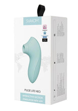 Load image into Gallery viewer, Svakom Pulse Lite Neo Interactive Suction Stimulator - Blue/Seafoam Blue
