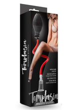 Load image into Gallery viewer, Temptasia Beginner's Clitoral Pump - Black/Red