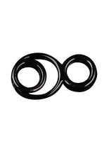 Load image into Gallery viewer, The 9's - Triple Play Cock Ring - Black