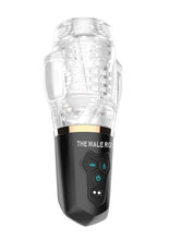 Load image into Gallery viewer, The Male Rose 2 Rechargeable Sucking Masturbator - Black/Clear