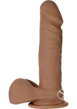 Load image into Gallery viewer, The Realistic Cock Ultraskyn Dildo - Caramel - 6in