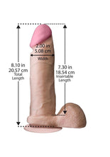 Load image into Gallery viewer, The Realistic Cock Ultraskyn Dildo