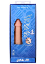 Load image into Gallery viewer, The Realistic Cock Ultraskyn Removable Vac-U-Lock Suction Cup - Vanilla - 5in