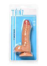 Load image into Gallery viewer, Thinz Dildo with Foreskin - Vanilla - 7in