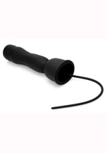 Load image into Gallery viewer, Trinity Men Penis Head Teaser with Uretheral Insert - Black