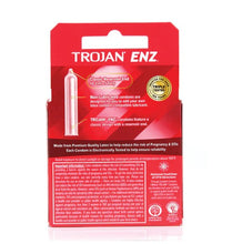 Load image into Gallery viewer, Trojan Enz Non-Lubricated Condoms - 3 Pack