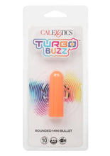 Load image into Gallery viewer, Turbo Buzz Rechargeable Rounded Mini Bullet - Orange