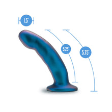 Load image into Gallery viewer, Temptasia Rebellion Peg Silicone Dildo - Blue Erotic