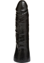 Load image into Gallery viewer, Vac-U-Lock Codeblack Thin Dildo - Black - 7in