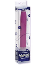 Load image into Gallery viewer, Velvet Touch Vibes Waterproof Vibrator - Magenta/Purple - 7in
