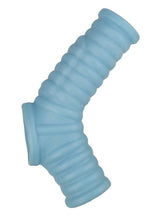 Load image into Gallery viewer, Vibrating Power Sleeve Ribbed Fit - Blue