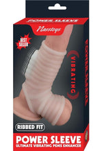 Load image into Gallery viewer, Vibrating Power Sleeve Ribbed Fit - White