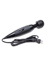 Load image into Gallery viewer, Wand Essentials Wander Wand Vibrating Multi-Speed Travel Size Wand - Black